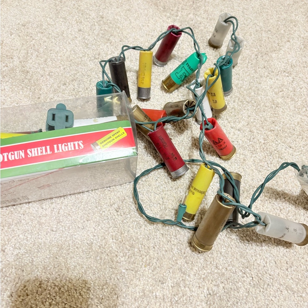 Colorful Shotgun Shell String Lights - Picture 4 of 4